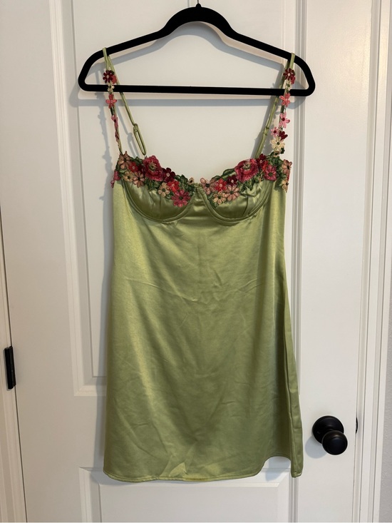 Princess Polly Dresses & Skirts - Princess Polly Kenzie Mini Dress Green